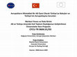 Research paper thumbnail of Avrupalıların Türkiye, Türkler ve AB-Türkiye İlişkileri Hakkındaki Algıları
- Fransa, Almanya, İngiltere, İspanya ve Polonya'da 5000 kişi ile görüşülerek yürütülmüş bir kamuoyu araştırmasının bulguları.