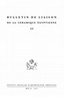 Research paper thumbnail of Ermant aux époques byzantine et arabe. L’apport de la céramique, Bulletin de la Céramique Égyptienne XXIII, 2012, p. 209-217.