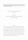 Research paper thumbnail of Anxiety and the regulation of complex problem situations: Playing it safe? [1996]