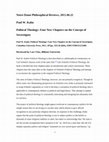 Research paper thumbnail of Review of Paul W. Kahn's 'Political Theology'