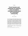 Research paper thumbnail of "From Forests and Wetlands to Industry and Recreation: Changing Landscapes of a Maritime Community," The Carson: Journal of Environmental Issues (De Anza College), 2 (2005); 75-90.