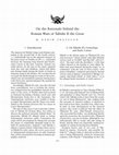 Research paper thumbnail of On the Rationale behind the Roman Wars of Šābuhr II the Great. Bulletin of the Asia Institute 18 (2004 [2008]): 111–133.