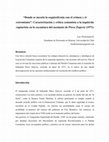 Research paper thumbnail of “Donde se mezcla la esquizofrenia con el crimen y el  extremismo”: Caracterización y crítica comunista a la izquierda  rupturista en la coyuntura del asesinato de Pérez Zujovic (1971)