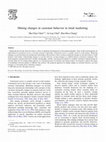 Research paper thumbnail of Mining changes in customer behavior in retail marketing