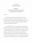 Research paper thumbnail of ON THE THRESHOLD: Selected Papers of  VINCENZO DI NICOLA, MD, PhD. Volume I: Children, Families, and Culture Change.