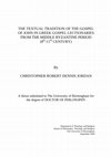 Research paper thumbnail of The Textual Tradition of the Gospel of John in Greek Gospel Lectionaries from the Middle Byzantine Period (8th-11th century)