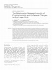 Research paper thumbnail of The Relationship Between Intensity of Physical activity and Entheseal Changes on the Lower Limb