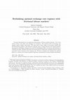 Research paper thumbnail of Rethinking Optimal Exchange Rate Regimes with Frictional Labour Markets