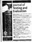 Research paper thumbnail of "Validation of Initial and Failure Stiffness Definitions in Flexure Fatigue Test for Hot Mix Asphalt."  ASTM, Journal of Testing and Evaluation Volume 35, No. 1, pp 95-102, USA 2007.