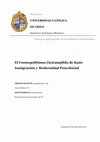 Research paper thumbnail of [Tesis de licenciatura/BA dissertation] El Cosmopolitismo (in)cumplido de Kant: Inmigración y Modernidad Poscolonial