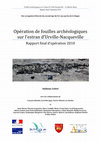 Research paper thumbnail of Rapport de fouille - Urville-Nacqueville 2010