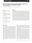 Research paper thumbnail of Body size variation across climatic gradients and sexual size dimorphism in Tropidurinae lizards