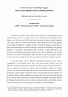 Research paper thumbnail of AP - Acteurs du renouveau islamique engagés dans les arènes publiques locales. Réflexions sur une recherche en cours