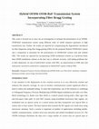 Research paper thumbnail of Hybrid OFDM-OSSB-RoF transmission system incorporating fiber Bragg grating