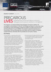 Research paper thumbnail of Precarious lives: experiences of forced labour among refugees and asylum seekers. Research summary.