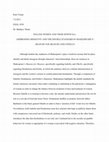 Research paper thumbnail of WILLING WOMEN AND THEIR DOWNFALL:  ADDRESSING MISOGYNY AND THE DOUBLE STANDARD IN SHAKESPEARE’S MEASURE FOR MEASURE AND OTHELLO