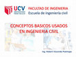 Research paper thumbnail of CONCEPTOS BASICOS USADOS EN INGENIERIA CIVIL 