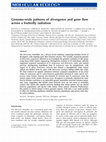 Research paper thumbnail of Genome‐wide patterns of divergence and gene flow across a butterfly radiation