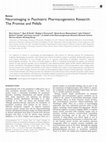 Research paper thumbnail of Neuroimaging in psychiatric pharmacogenetics research: The promise and pitfalls