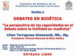 Research paper thumbnail of La perspectiva de las capacidades en el debate sobre futilidad en medicina. Debates en Bioética.