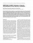 Research paper thumbnail of EMBRYONIC FLOWER1 Participates in Polycomb Group-Mediated AG Gene Silencing in Arabidopsis