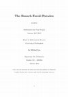 Research paper thumbnail of Banach-Tarski Paradox (student project)