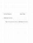 Research paper thumbnail of Feminism and the Roles of Women in A Dolls House By Henrik Ibsen