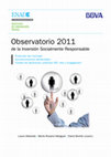 Research paper thumbnail of Albareda, L., and M.R. Balaguer (2011). Observatorio de la Inversión Socialmente Responsible 2011. SRI Pension Funds. Barcelona: Institute for Social Innovation, ESADE Business School. ISBN: 978-84-88971-58-6.