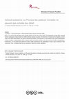 Research paper thumbnail of Cens et puissance, ou Pourquoi les pasteurs nomades ne peuvent pas compter leur bétail