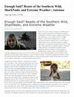 Research paper thumbnail of Enough Said? Beasts of the Southern Wild, SharkNado, and Extreme Weather