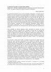 Research paper thumbnail of La eficacia de la ayuda y la cooperación española.