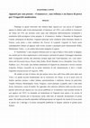 Research paper thumbnail of "Notas para una poesia": Commerce, foro y banco de pruebas para el modernista Ungaretti