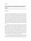 Research paper thumbnail of The Production of Terra Nullius and the Zionist-Palestinian Conflict