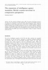 Research paper thumbnail of The expansion of intelligence agency mandates: British counter-terrorism in comparative perspective