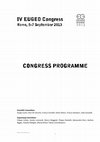 Research paper thumbnail of EUGEO 2013. Session 29  Spatialities: topography and/versus topology in contemporary spatial thinking