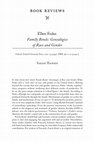 Research paper thumbnail of Review of Ellen Feder's Family Bonds: Genealogies of Race and Gender 