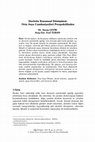 Research paper thumbnail of Devletin Kurumsal Dönüşümü: Orta Asya Cumhuriyetleri Perspektifinden (The Institutional Change of the Government: From the Perspective of Central Asian Republics)