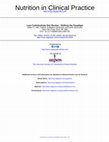 Research paper thumbnail of On behalf of: The American Society for Parenteral & Enteral Nutrition2011 American Society for Parenteral and Enteral Nutritiondiseases Low-Carbohydrate Diet Review: Shifting the ParadigmExperimental Studies