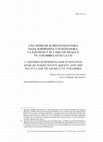 Research paper thumbnail of A neither surprising nor innovative dose of subjectivity:  Equity and the 2012 ICJ case Nicaragua v. Colombia