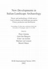 Research paper thumbnail of Two challenges for landscape archaeology