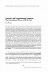 Research paper thumbnail of Dialectics and Transformation: Exploring the International Theory of E. H. Carr