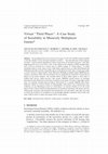 Research paper thumbnail of Virtual ‘‘Third Places’’: A Case Study of Sociability in Massively Multiplayer Games