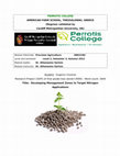 Research paper thumbnail of Title: Developing Management Zones to Target Nitrogen Applications