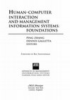 Research paper thumbnail of Human-computer interaction and management information systems: Foundations