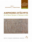 Research paper thumbnail of Amphore de Chios et amphore à anses de panier découvertes dans la maison VII du quartier des prêtres de Karnak