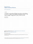 Research paper thumbnail of Ryerson University 3-DOF Longitudinal Flight Simulation Modeling And Design Using MATLAB/SIMULINK