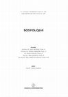 Research paper thumbnail of SOSYOLOJİYE GİRİŞ 2 -TOPLUMSAL CİNSİYET SOSYOLOJİSİ