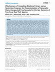 Research paper thumbnail of Leray M., Agudelo N.C., Mills S.C., & Meyer C.P. 2013 Effectiveness of annealing blocking primers versus restriction enzymes for characterization of generalist diets: unexpected prey revealed in the gut contents of two coral reef fish species. PLoS One 8(4):e58076