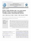 Research paper thumbnail of Bacillus subtillis RTSBA6 6.00, a new strain isolated from gut of Helicoverpa armigera (Lepidoptera: Noctuidae) produces chymotrypsin-like proteases