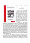 Research paper thumbnail of L'isola e il treno: L'opera di Edward Upward tra impegno politico e creatività artistica. Con un'intervista inedita all'autore e una bibliografia ragionata sugli anni Trenta. Roma : Sapienza Università Editrice, 2012, p. 637, ISBN: 978-88-95814-84-1.